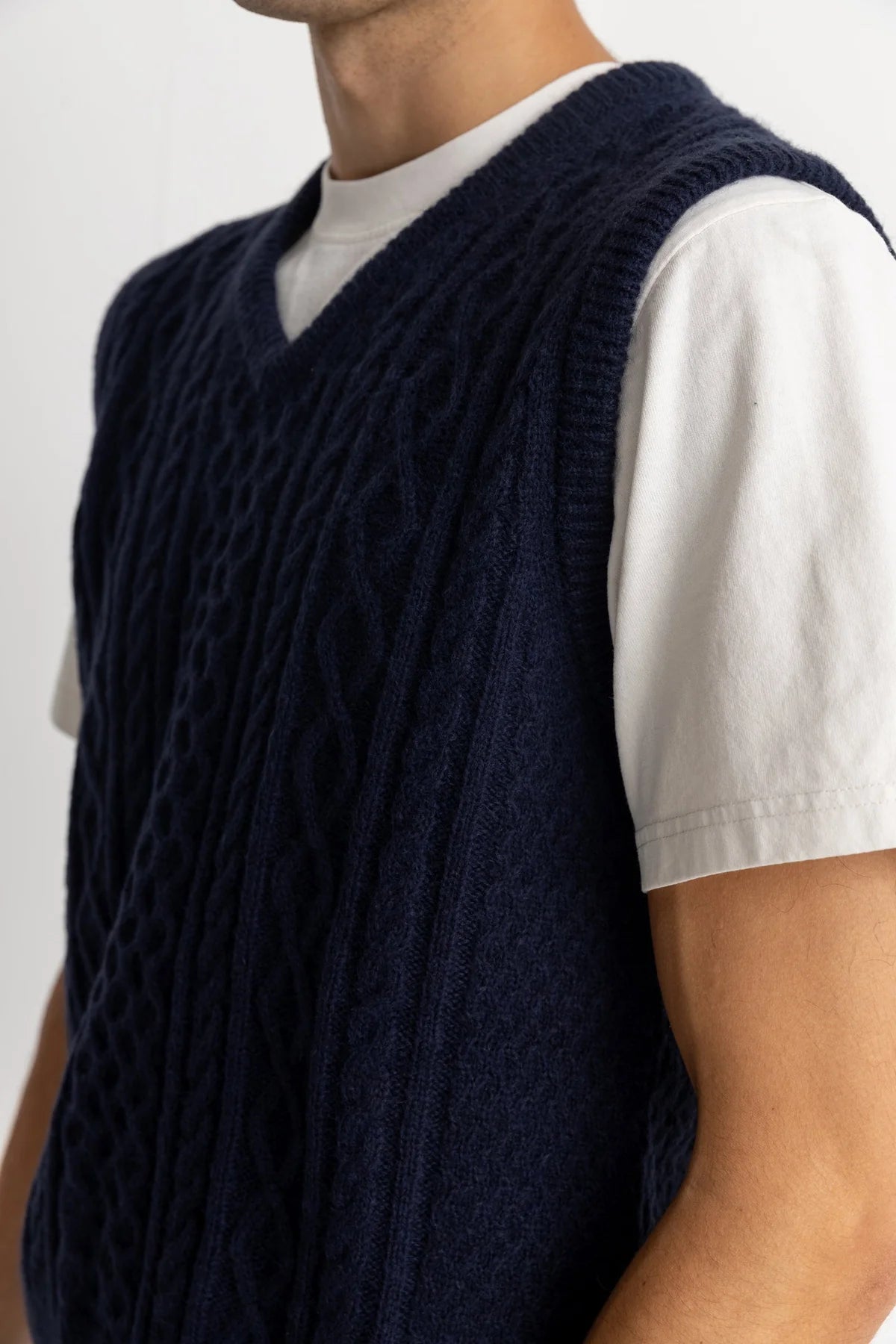 Mohair Knit Vest