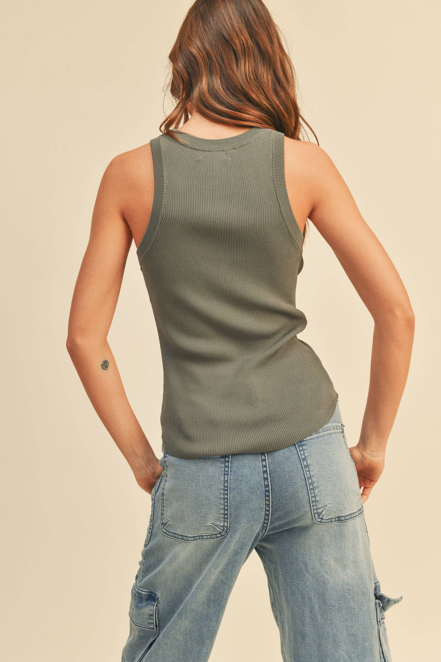 Classic Ribbed Tank Top