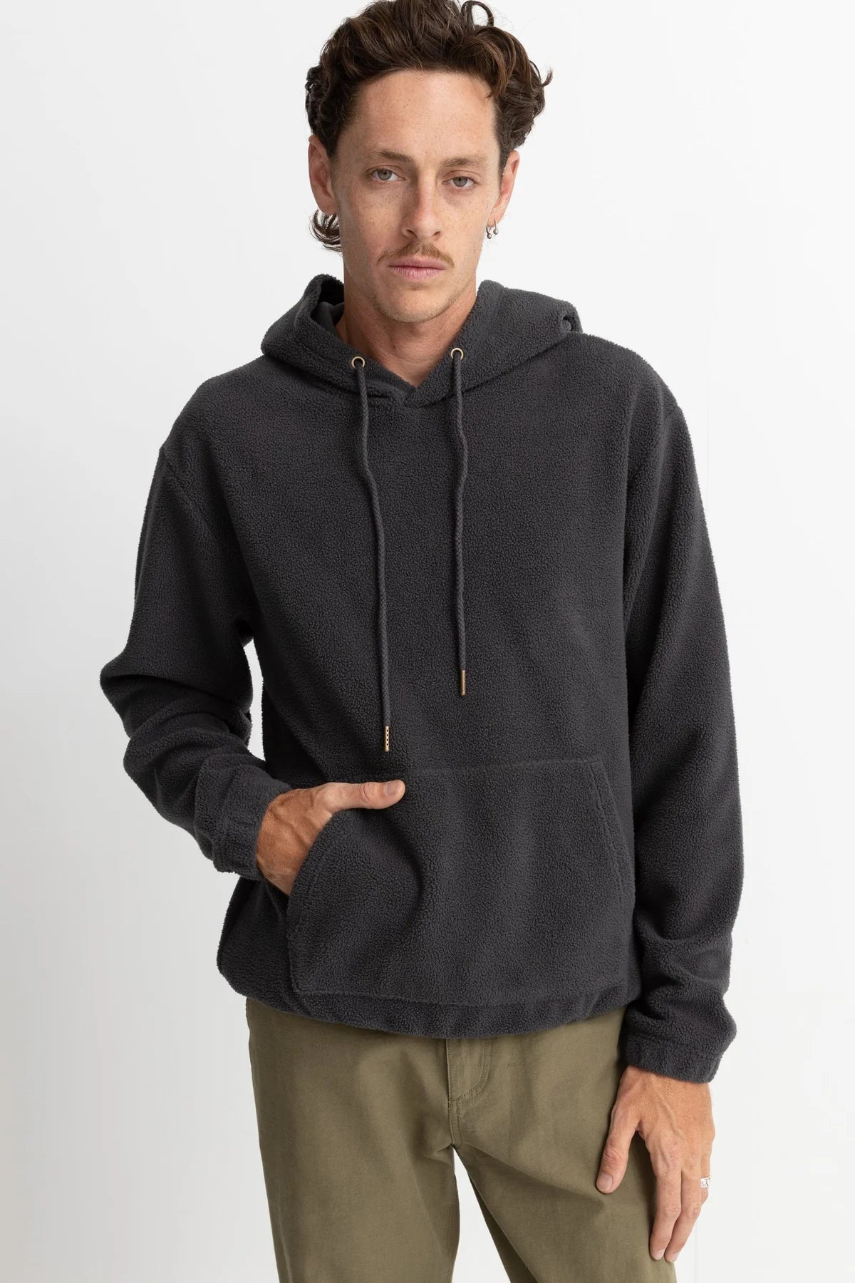 Reverse Fleece Hoodie Sweatshirt