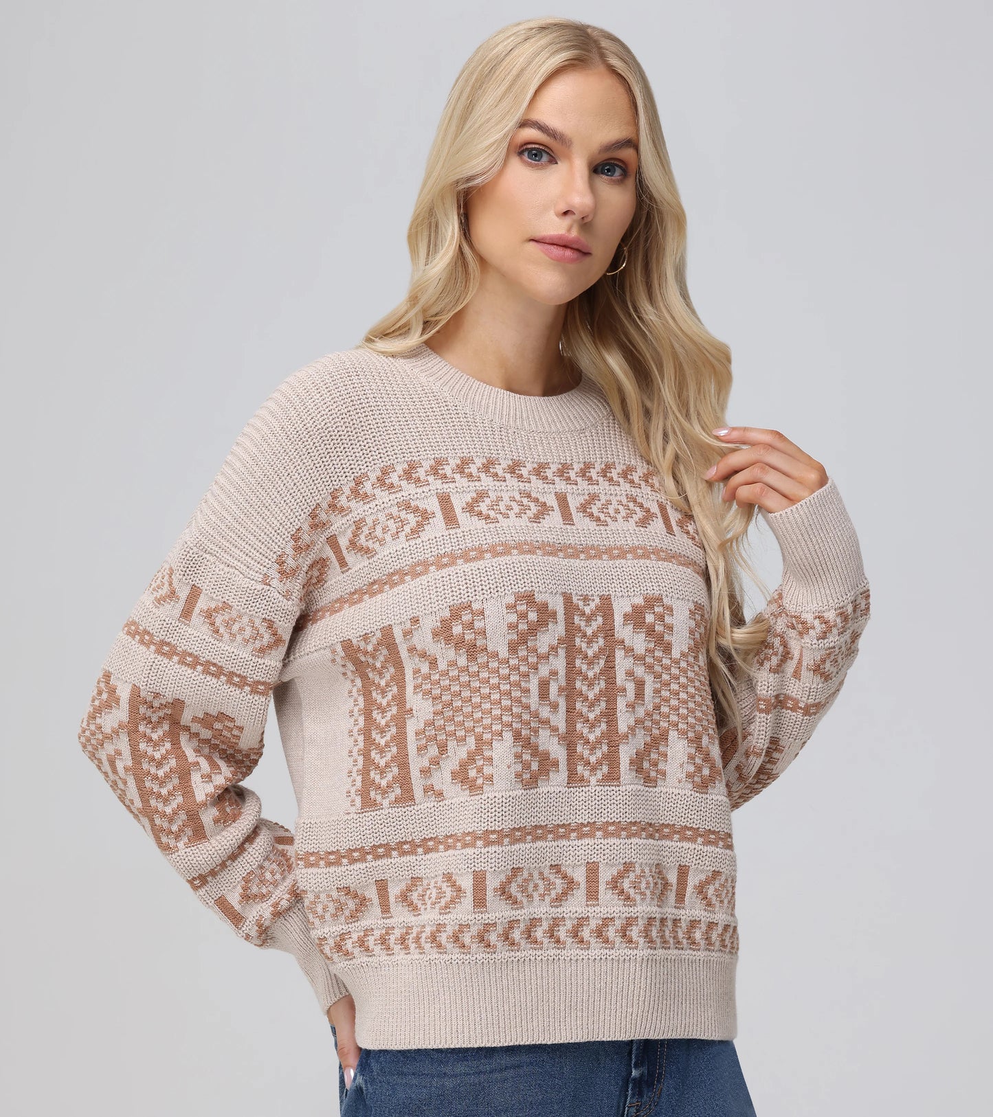 Fairisle Crewneck Pullover