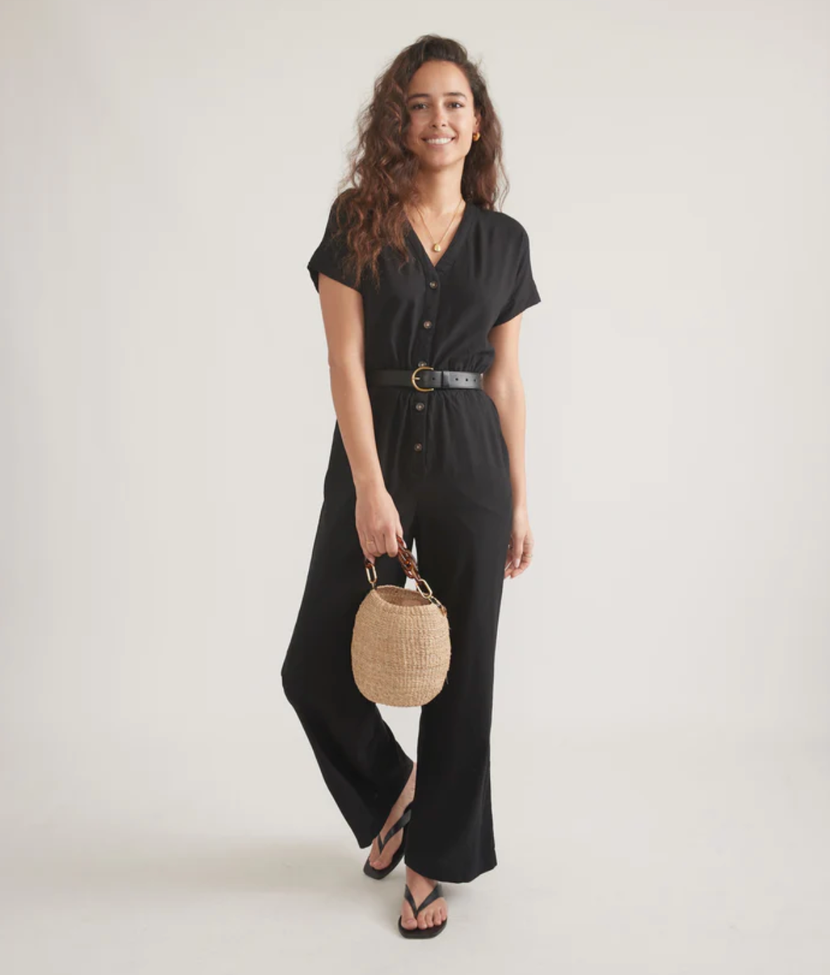 Lia Wide Leg Jumpsuit