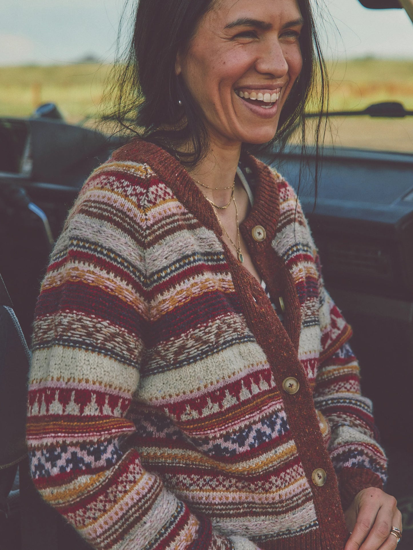 Marley Fairisle Cardigan