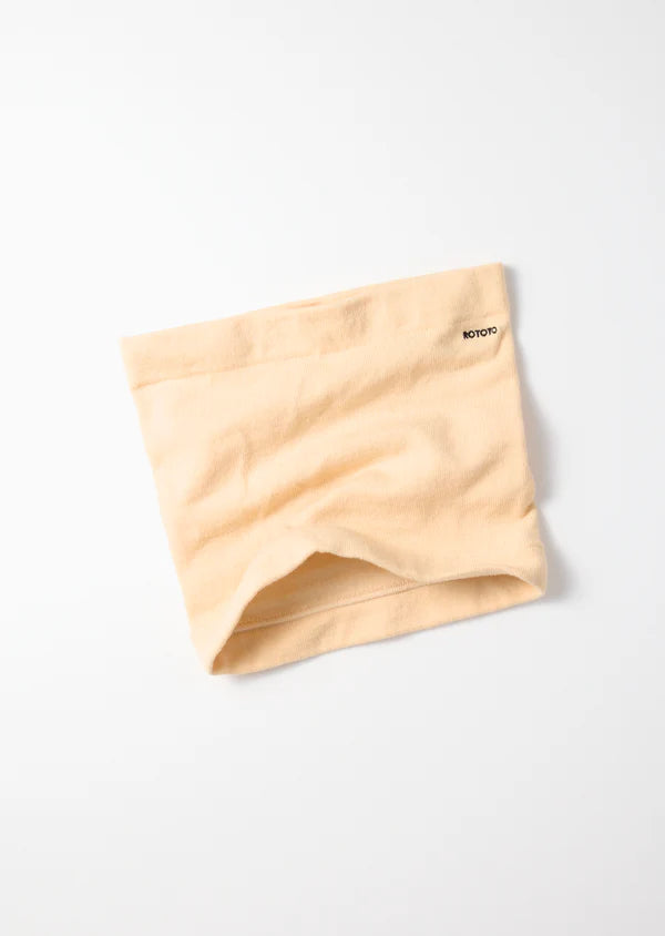 Stretchy Tube Neck Gaiter / Ivory