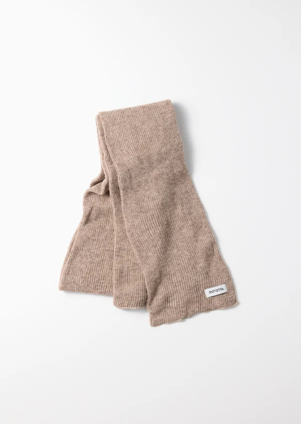 Sockstole Scarf / Light Brown