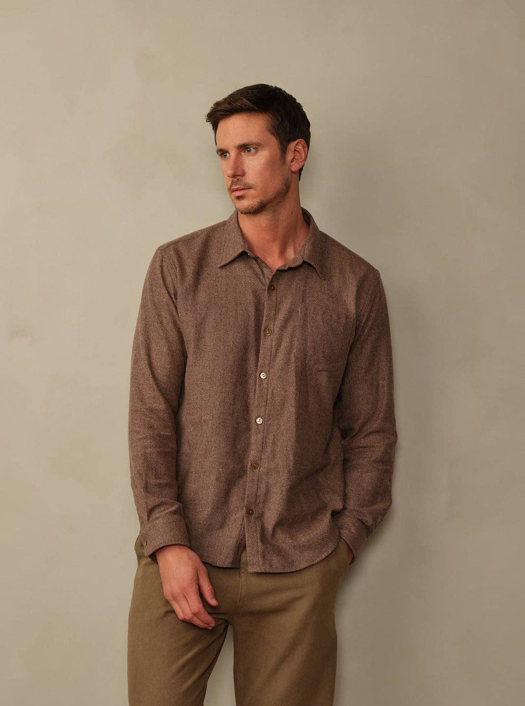 Accord Organic Cotton Flannel Shirt