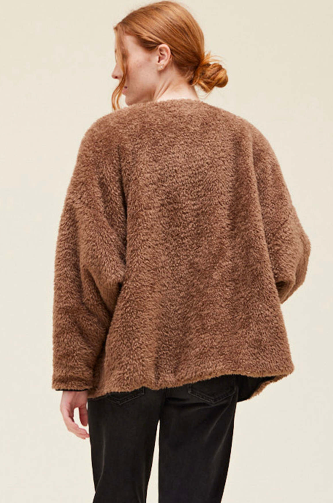 Oversized Sherpa Jacket