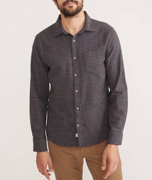 Long Sleeve Classic Stretch Selvage Shirt