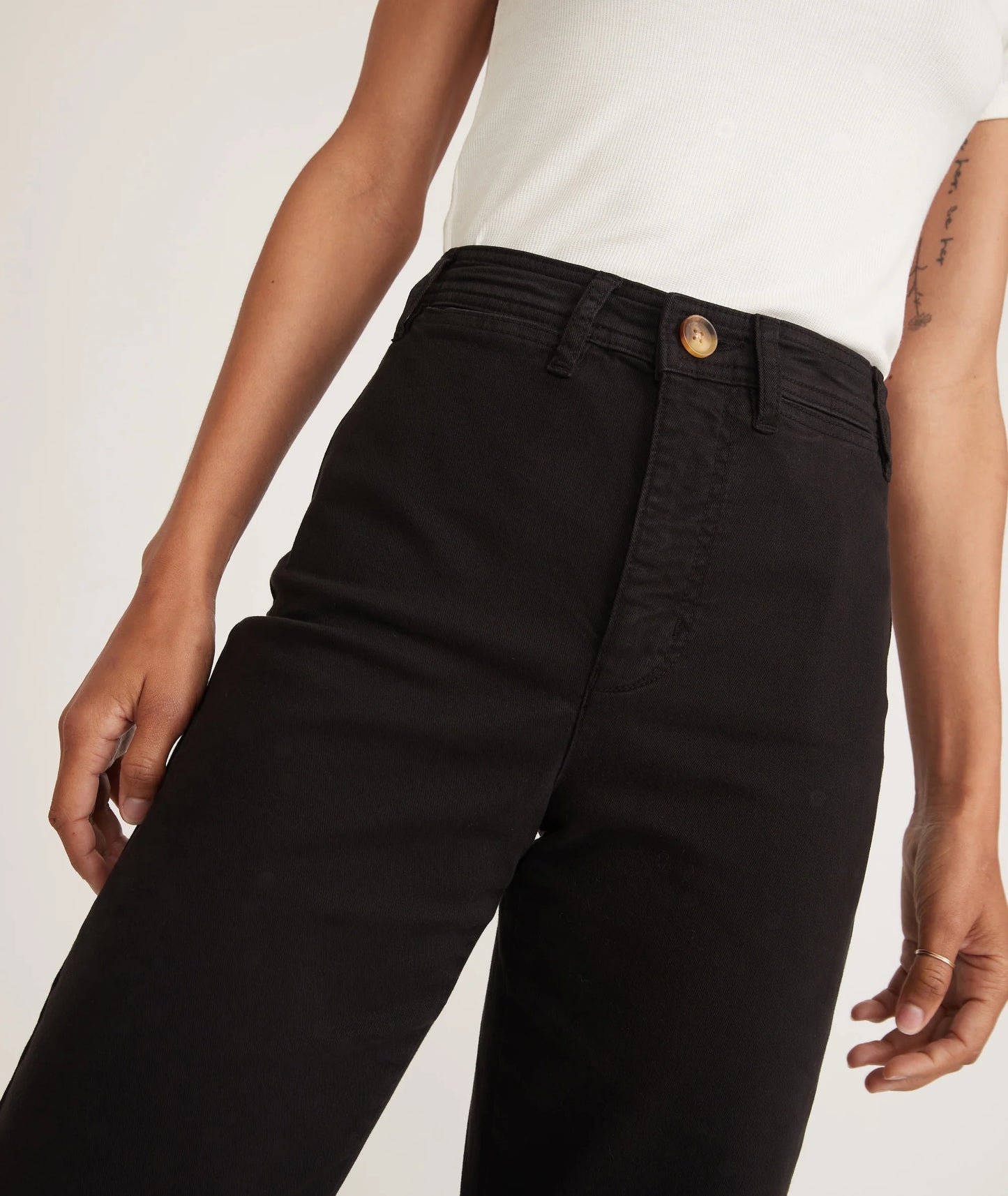 Bridget Slim Wide Leg Crop