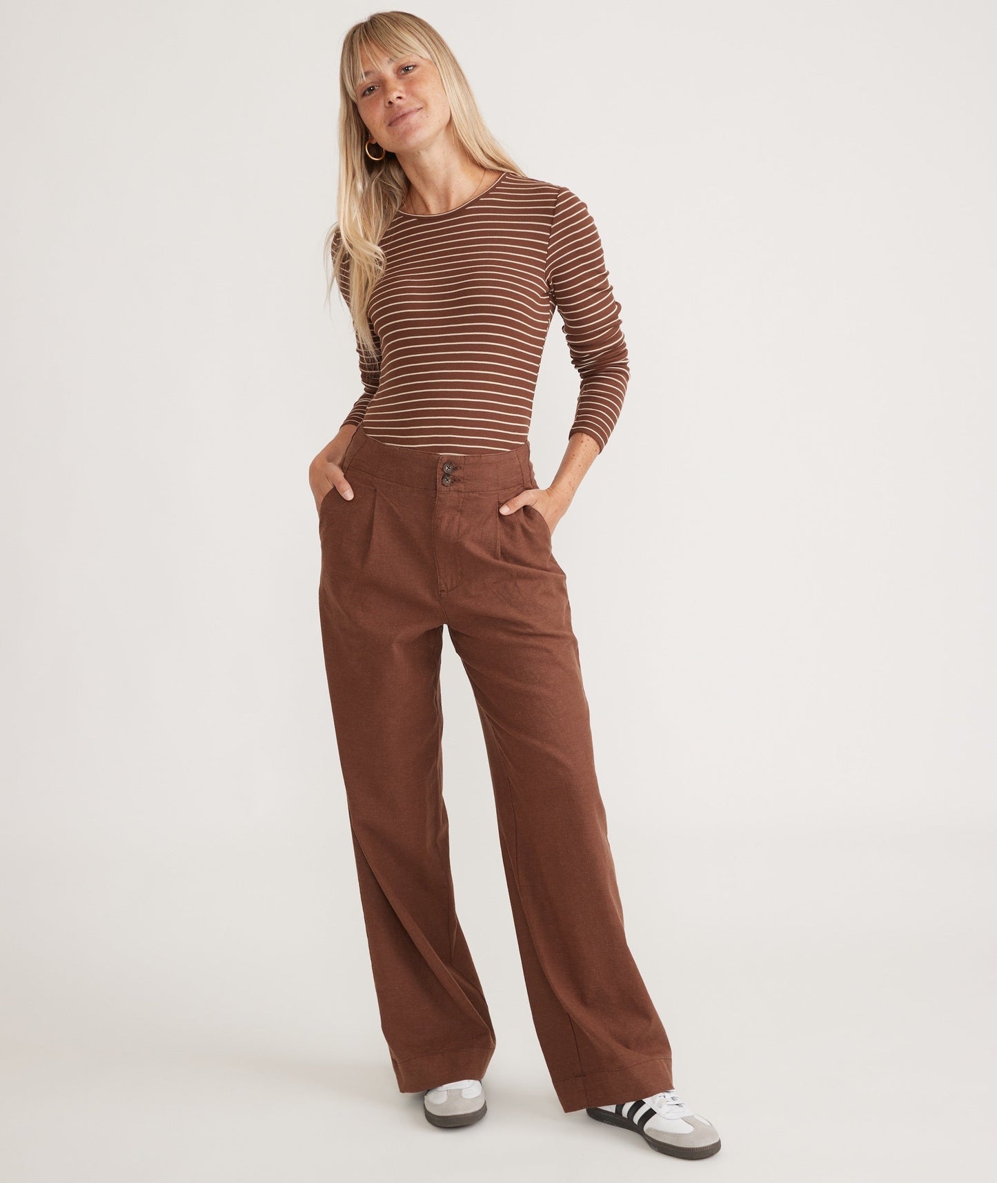 Flora High Waisted Trouser