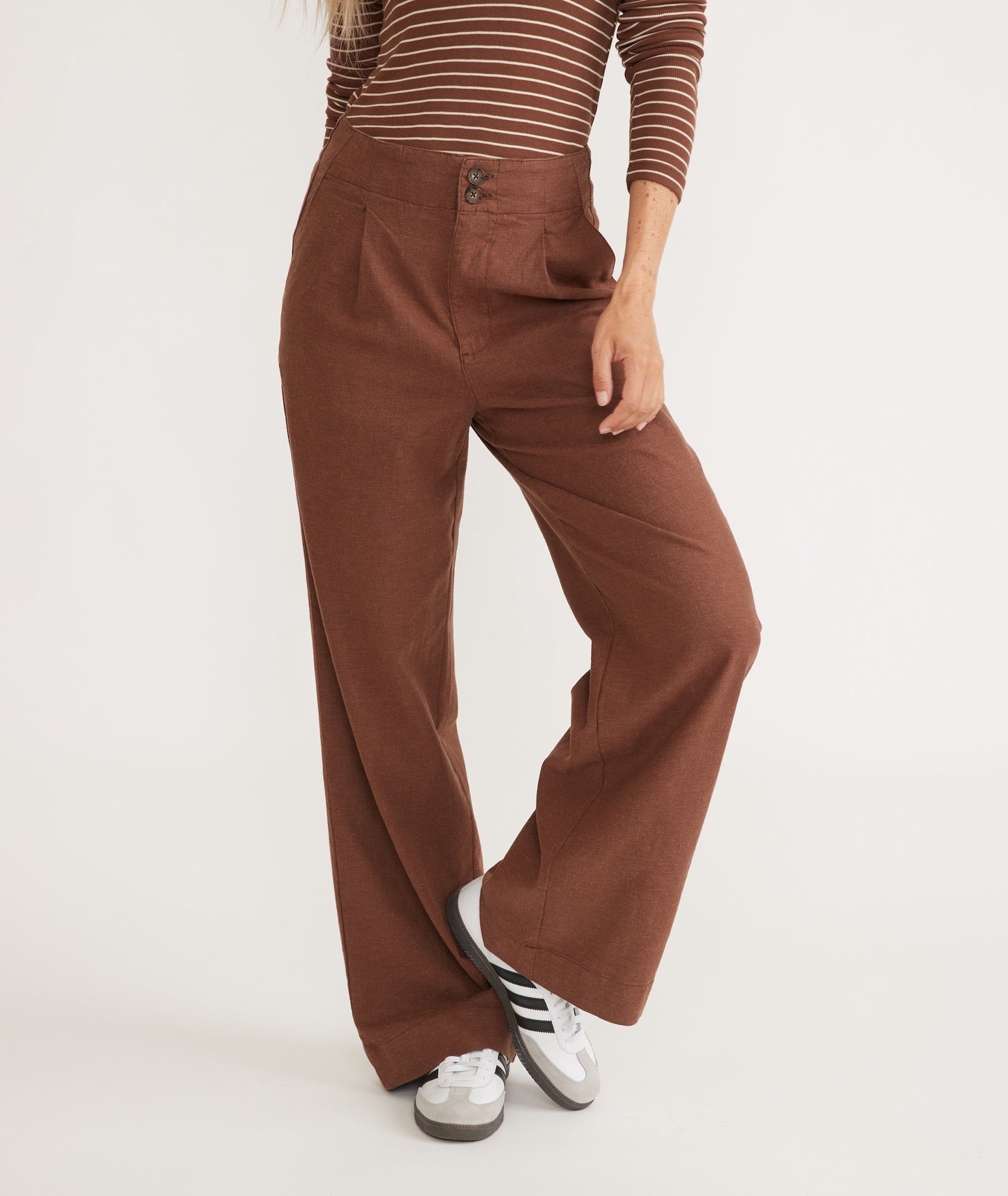 Flora High Waisted Trouser