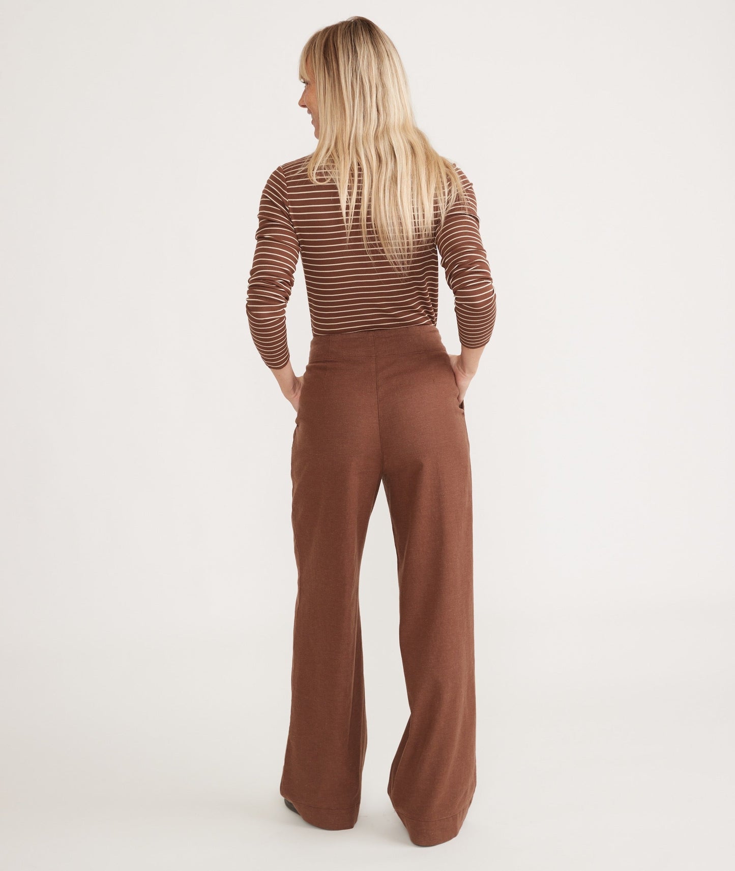 Flora High Waisted Trouser