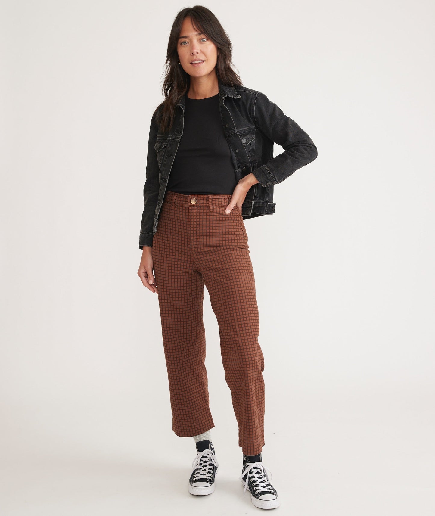 Bridget Slim Wide Leg Crop