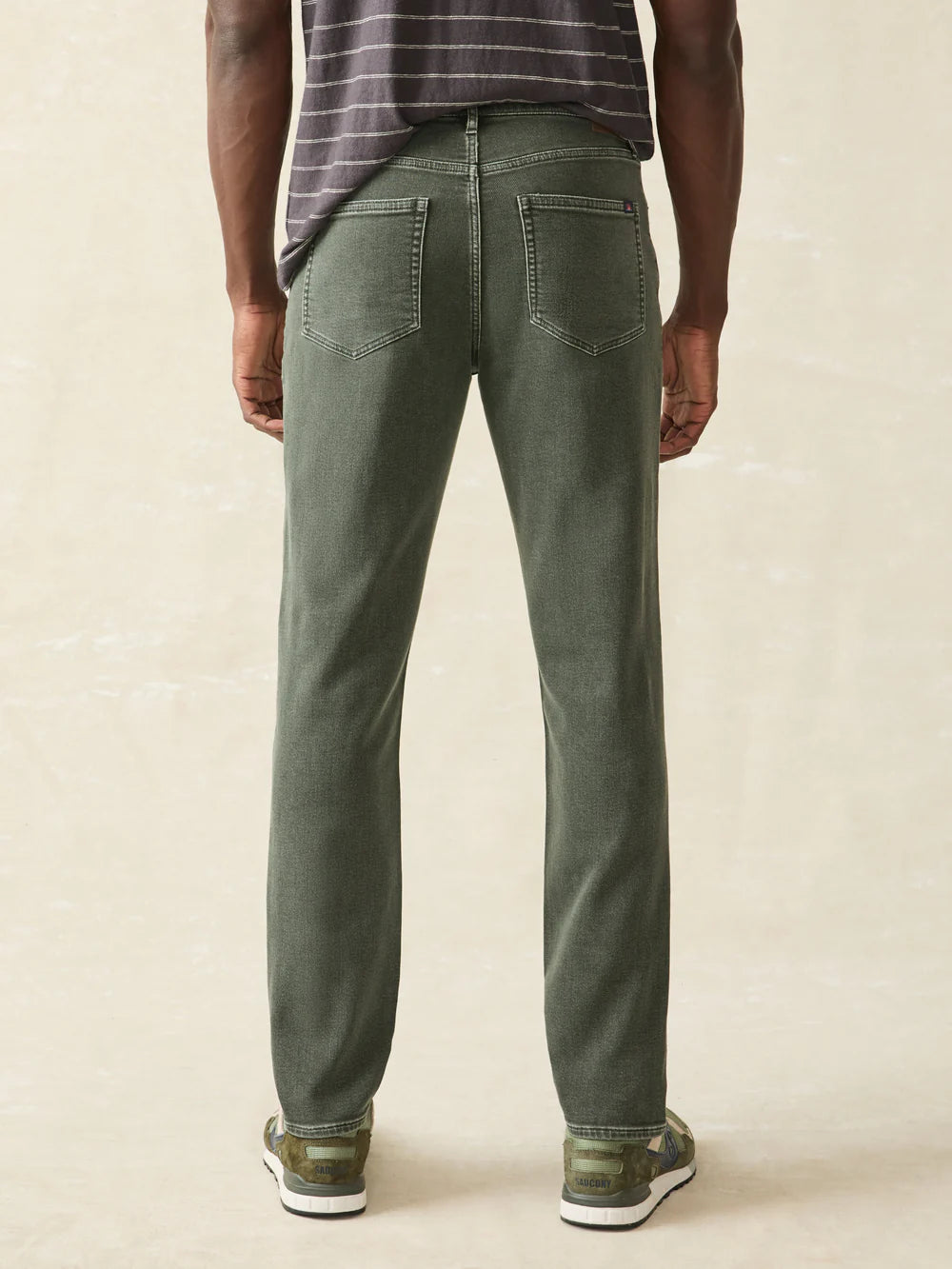 Stretch Terry 5-Pocket Pants