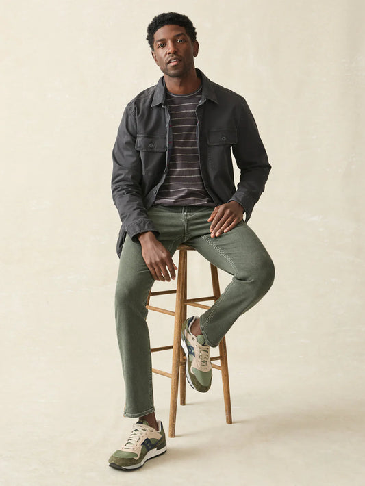 Stretch Terry 5-Pocket Pants