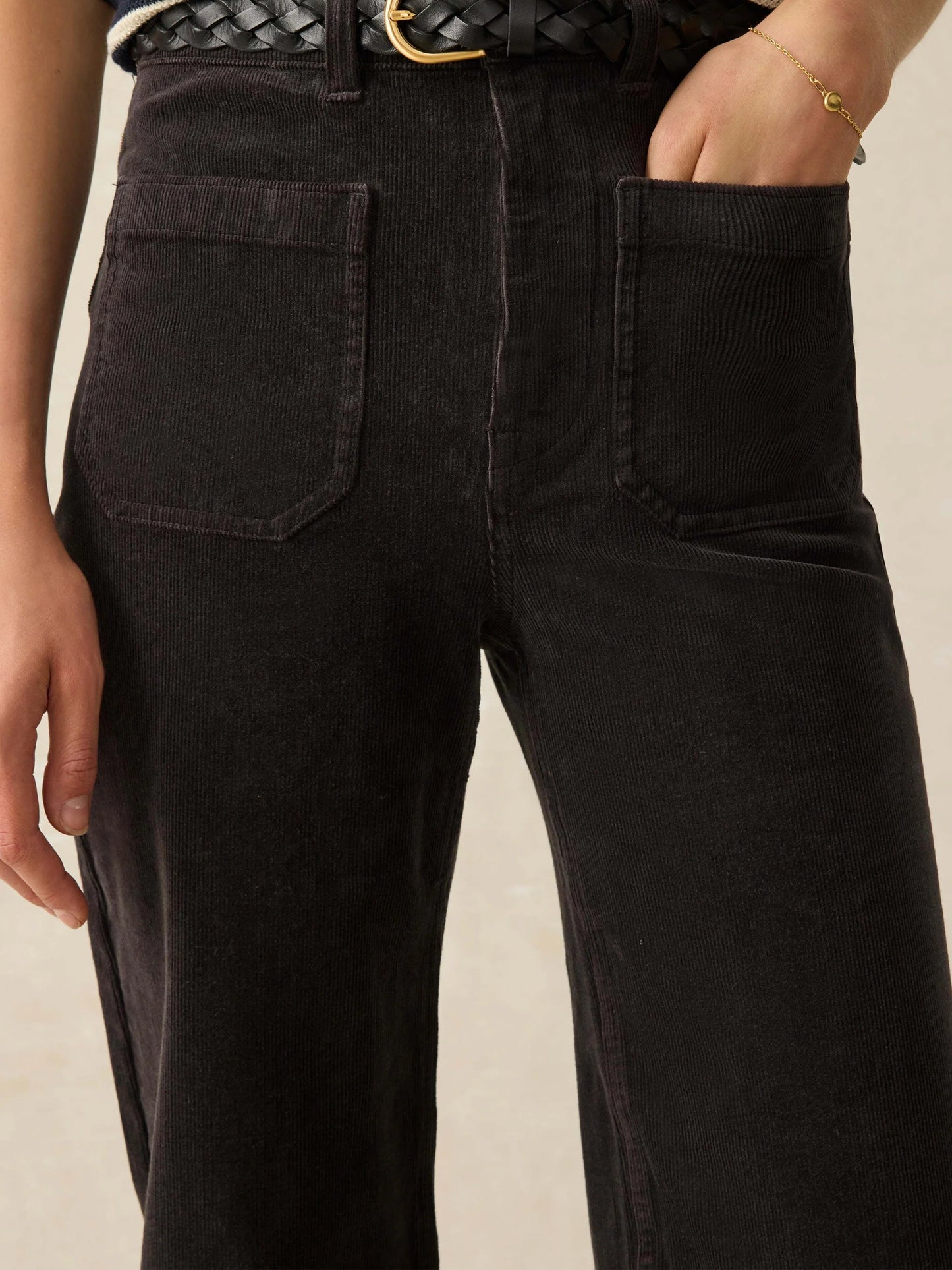 Softstretch Cord Patch Pocket Pant