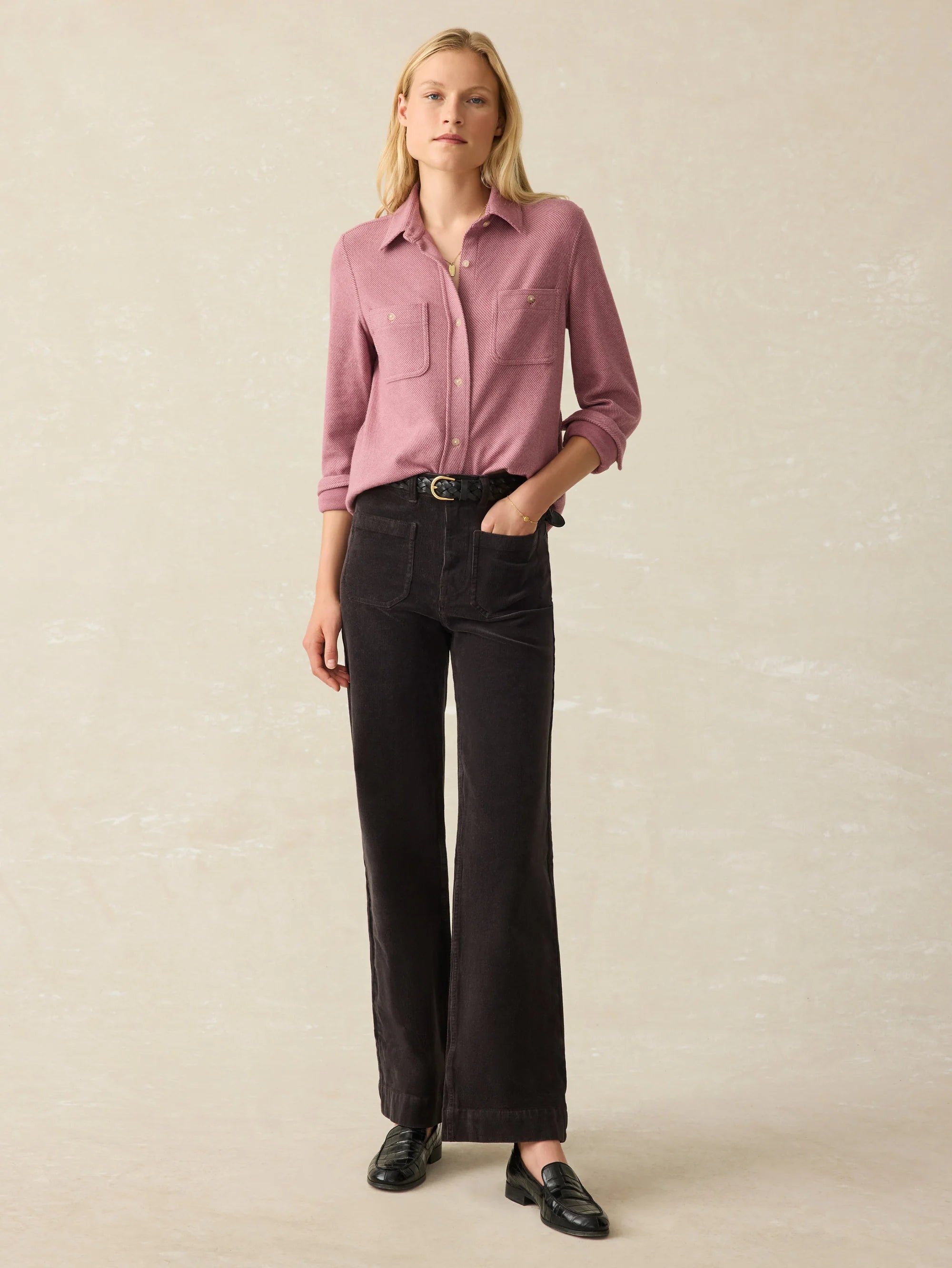 Softstretch Cord Patch Pocket Pant