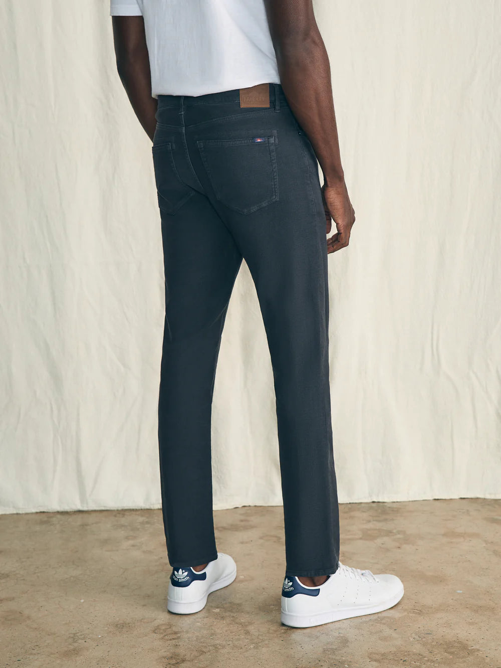 Stretch Terry 5-Pocket Pants