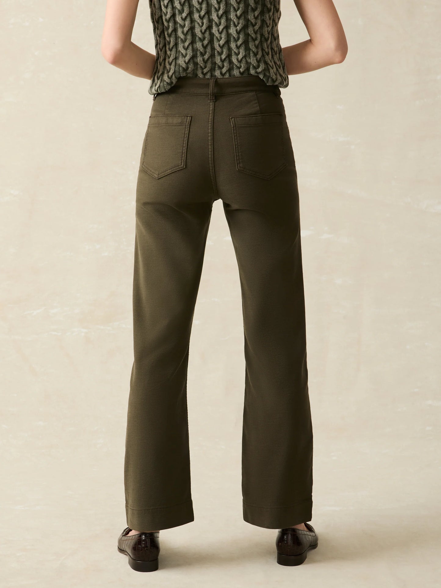 Stretch Terry Patch Pocket Pant