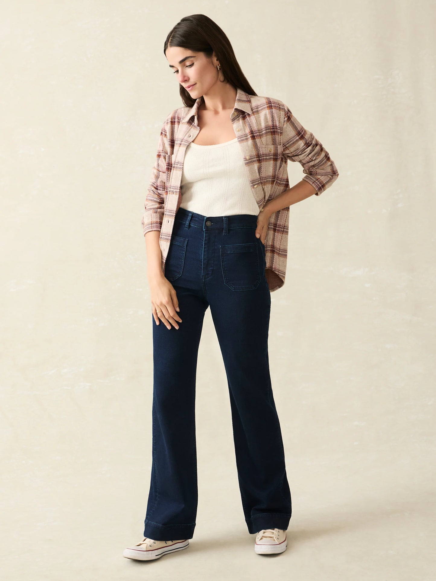 Stretch Terry Patch Pocket Pant