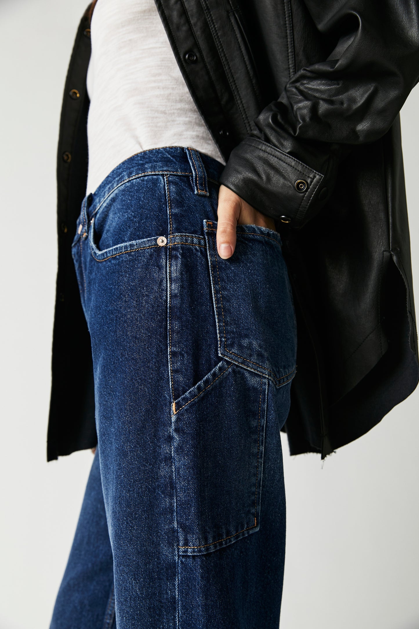 Tinsley Baggy High Rise Denim