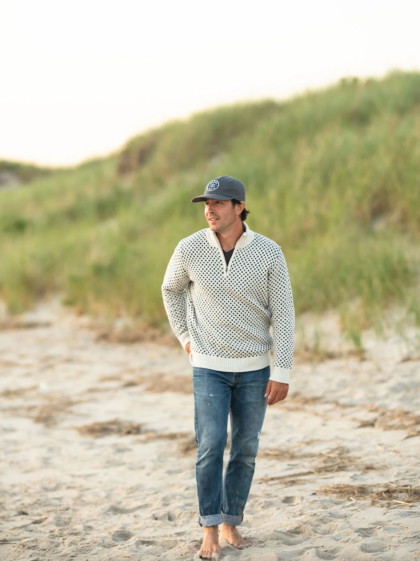 Edgartown SeaWell™ Quarter Zip Sweater