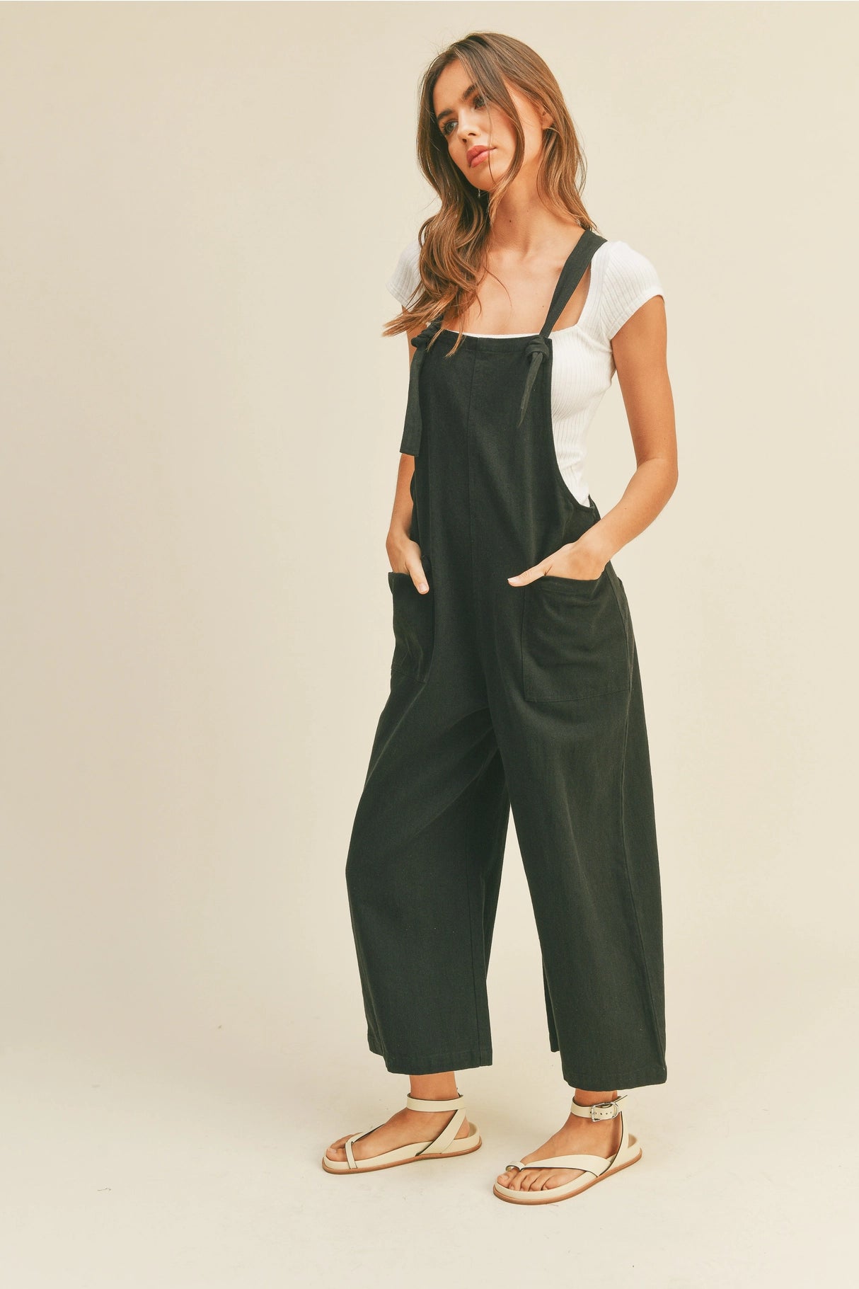 Washed Cotton Jumpsuit