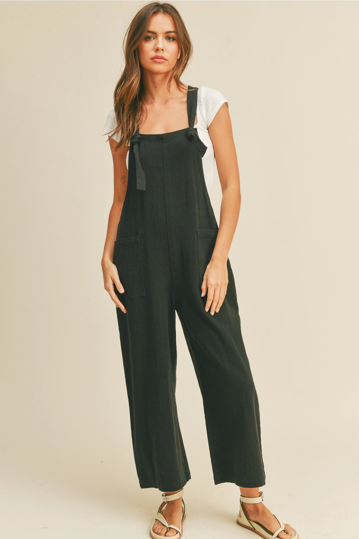 Washed Cotton Jumpsuit