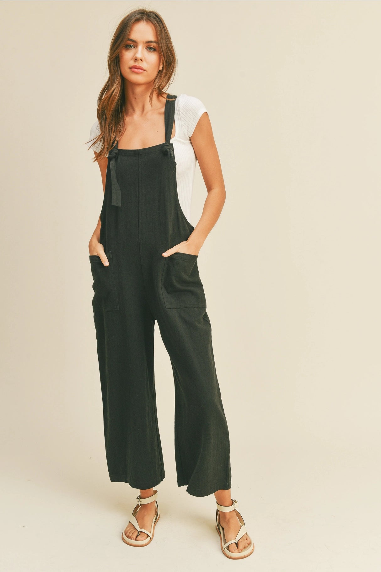 Washed Cotton Jumpsuit