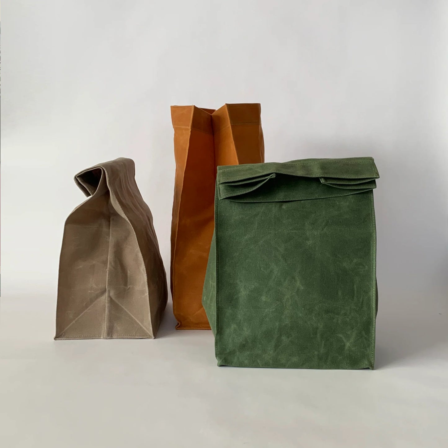 Waxed Canvas Lunch Bag