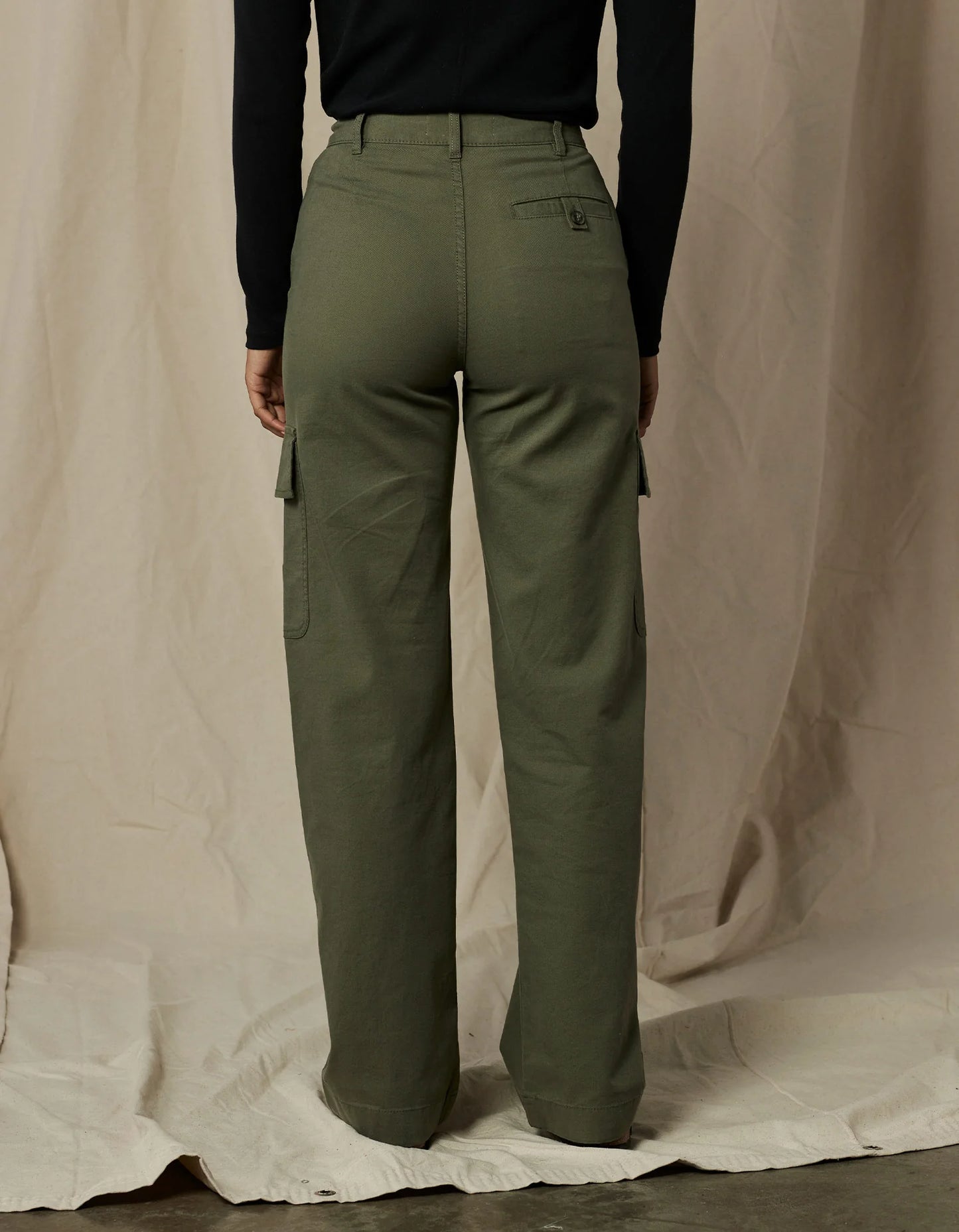 James Canvas Cargo Trouser