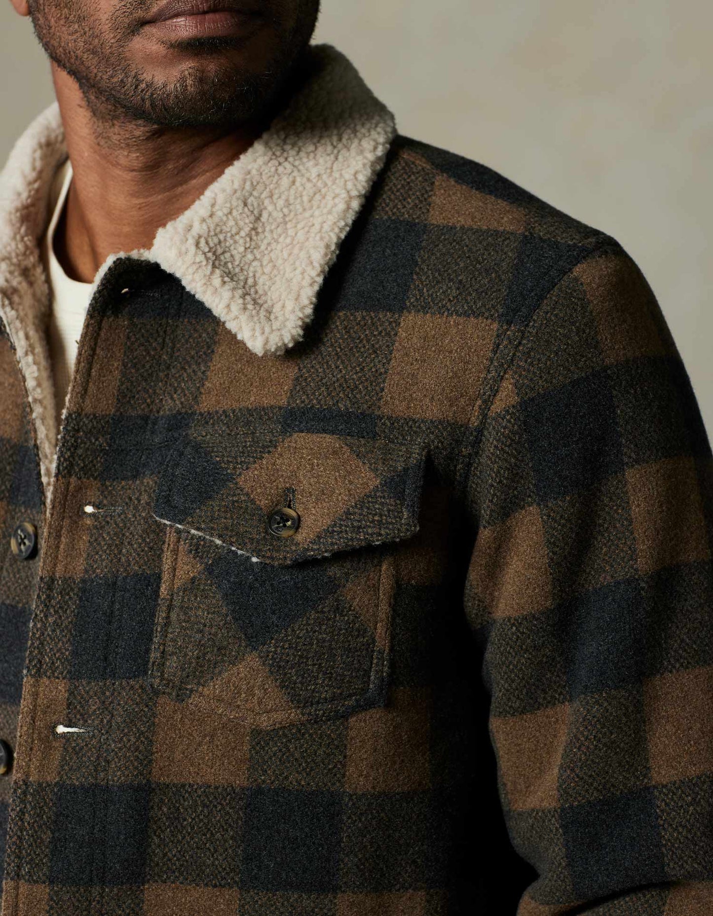 Buffalo Sherpa Collar Jacket