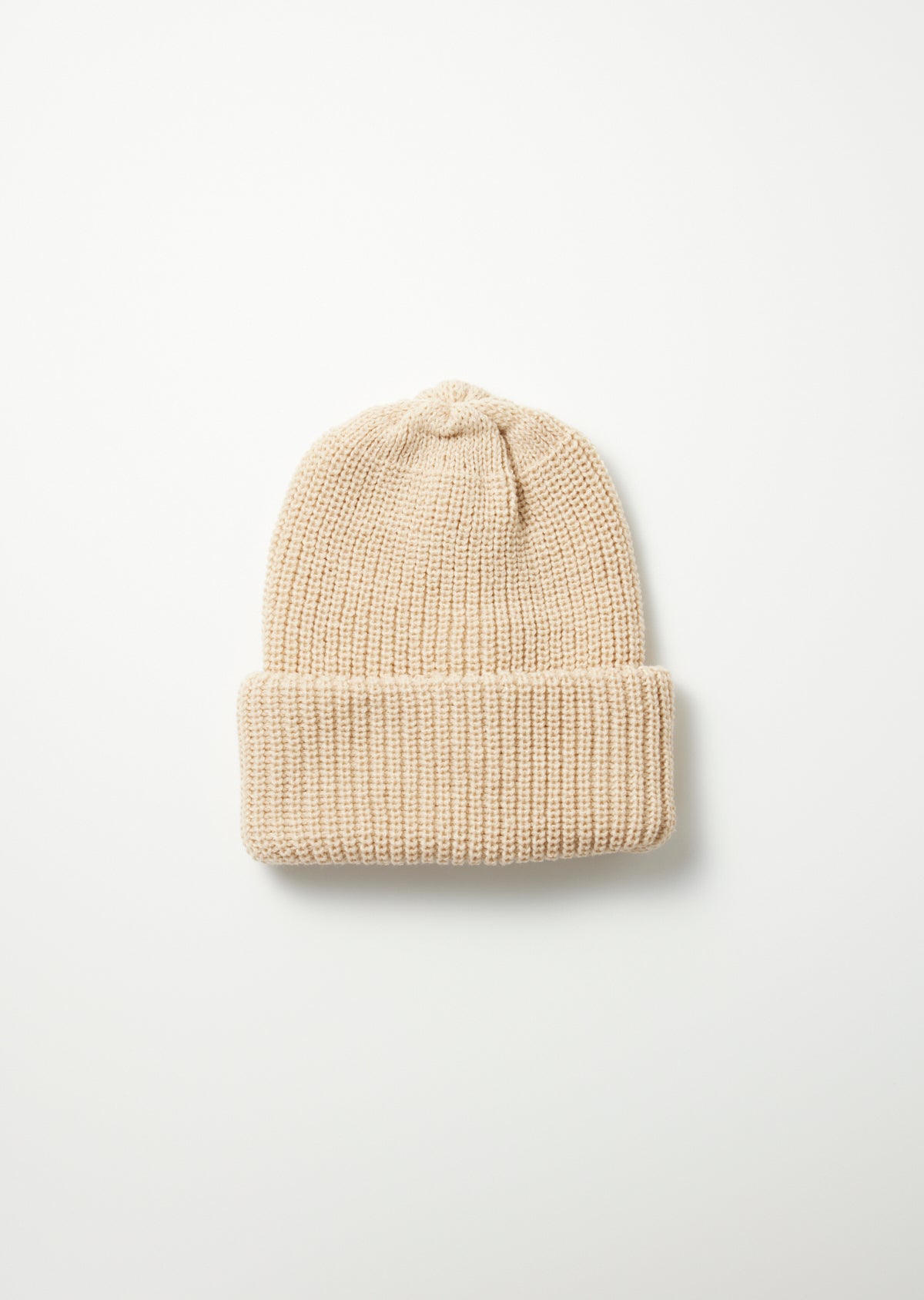 Cozy Chunky Beanie / Raw Beige