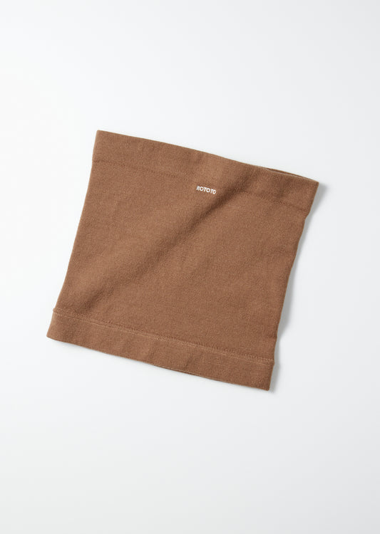 Stretchy Tube Neck Gaiter / Light Brown