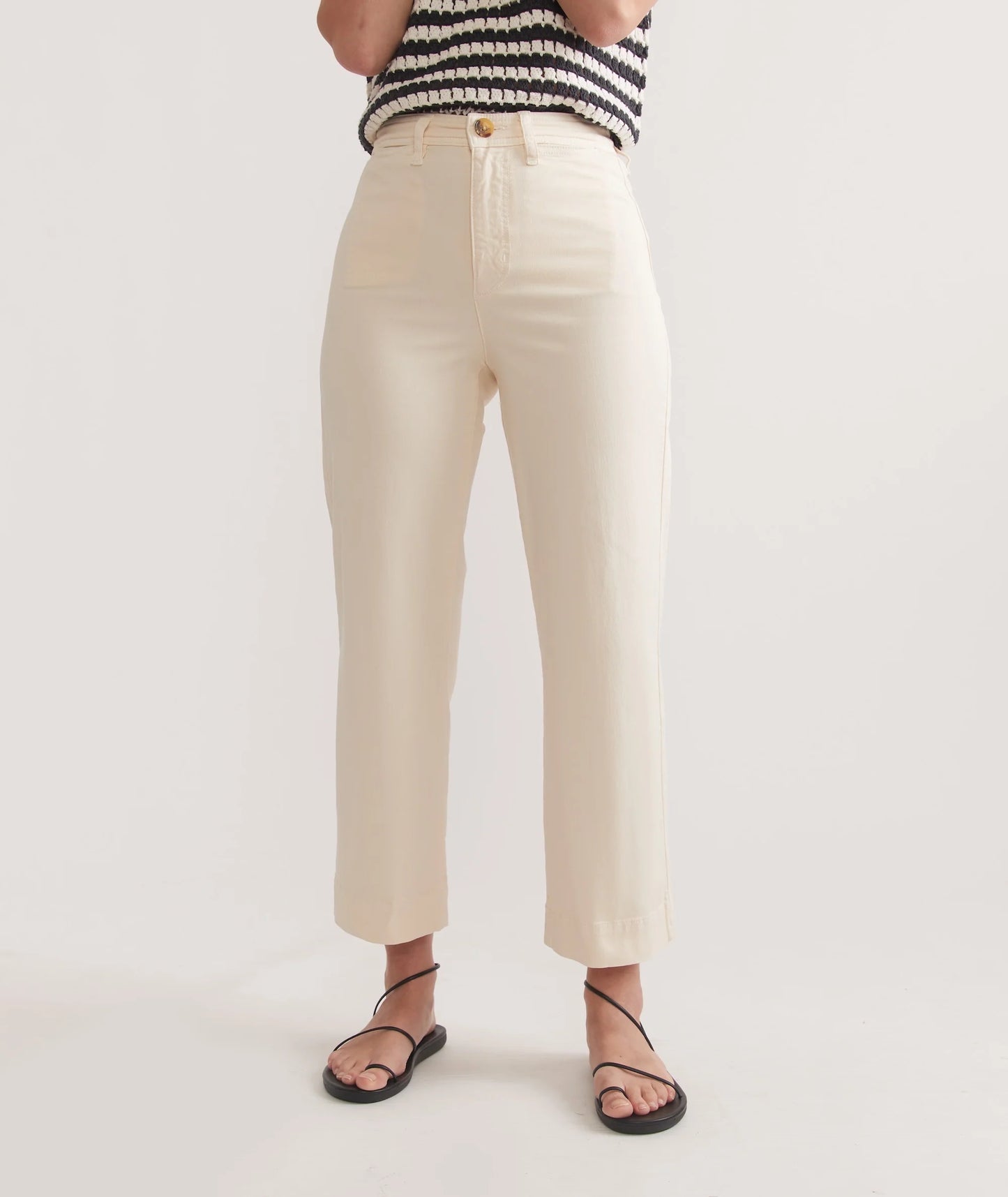 Bridget Slim Wide Leg Crop