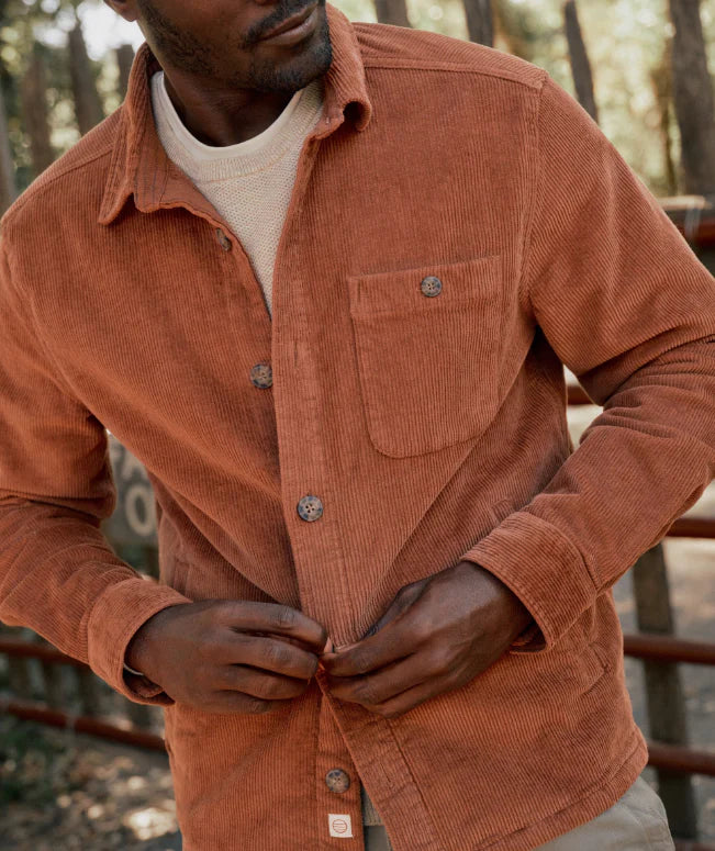 Max Broken In Corduroy Overshirt