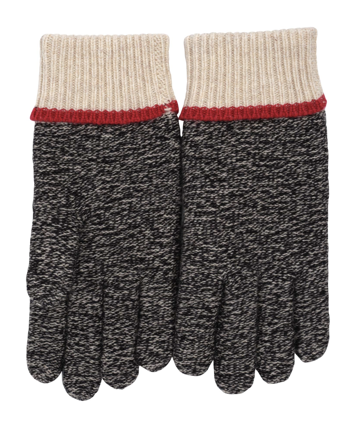 Marled Cuffed Glove with Tipping