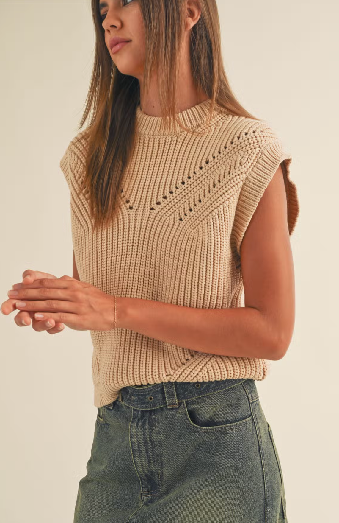 Classic Knit Sweater Vest