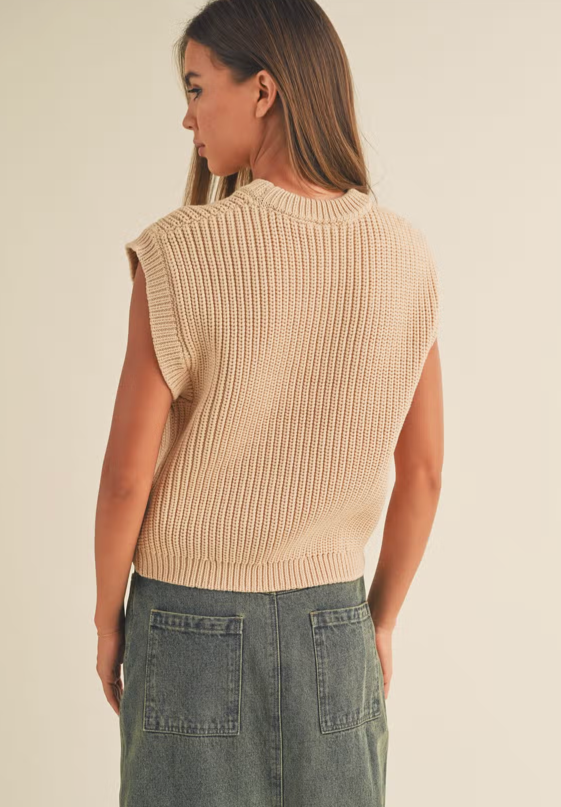 Classic Knit Sweater Vest