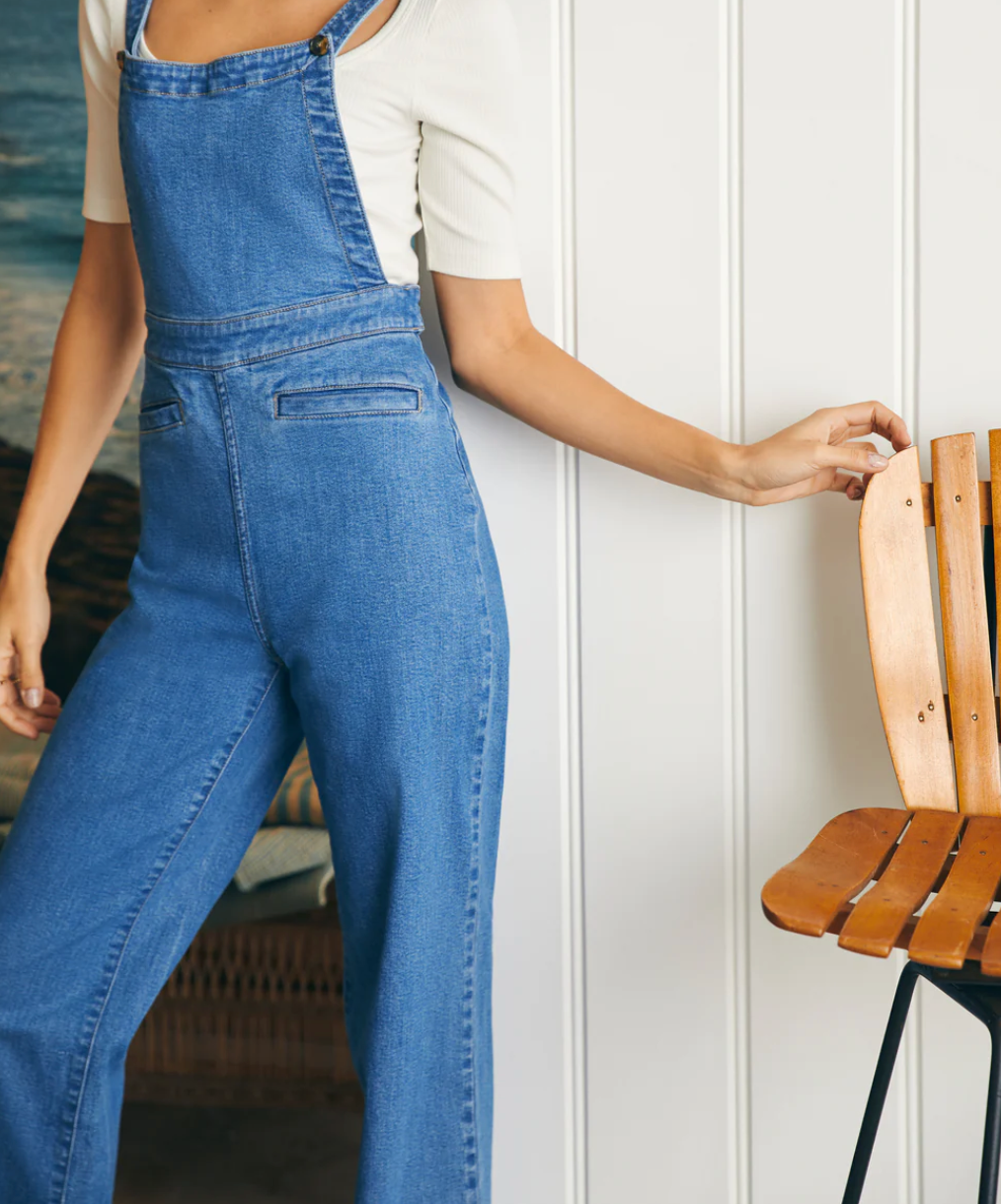 Organic Cotton Denim Sienna Jumpsuit