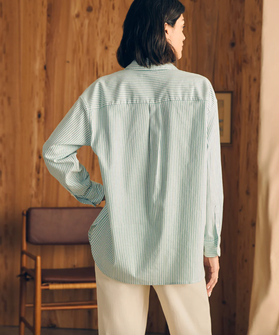 Stretch Oxford Relaxed Shirt