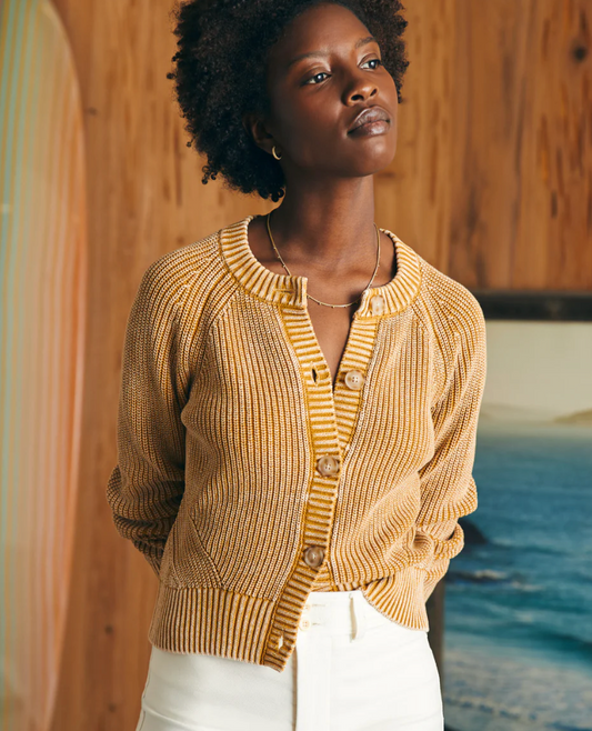 Sunwashed Fisherman Cardigan