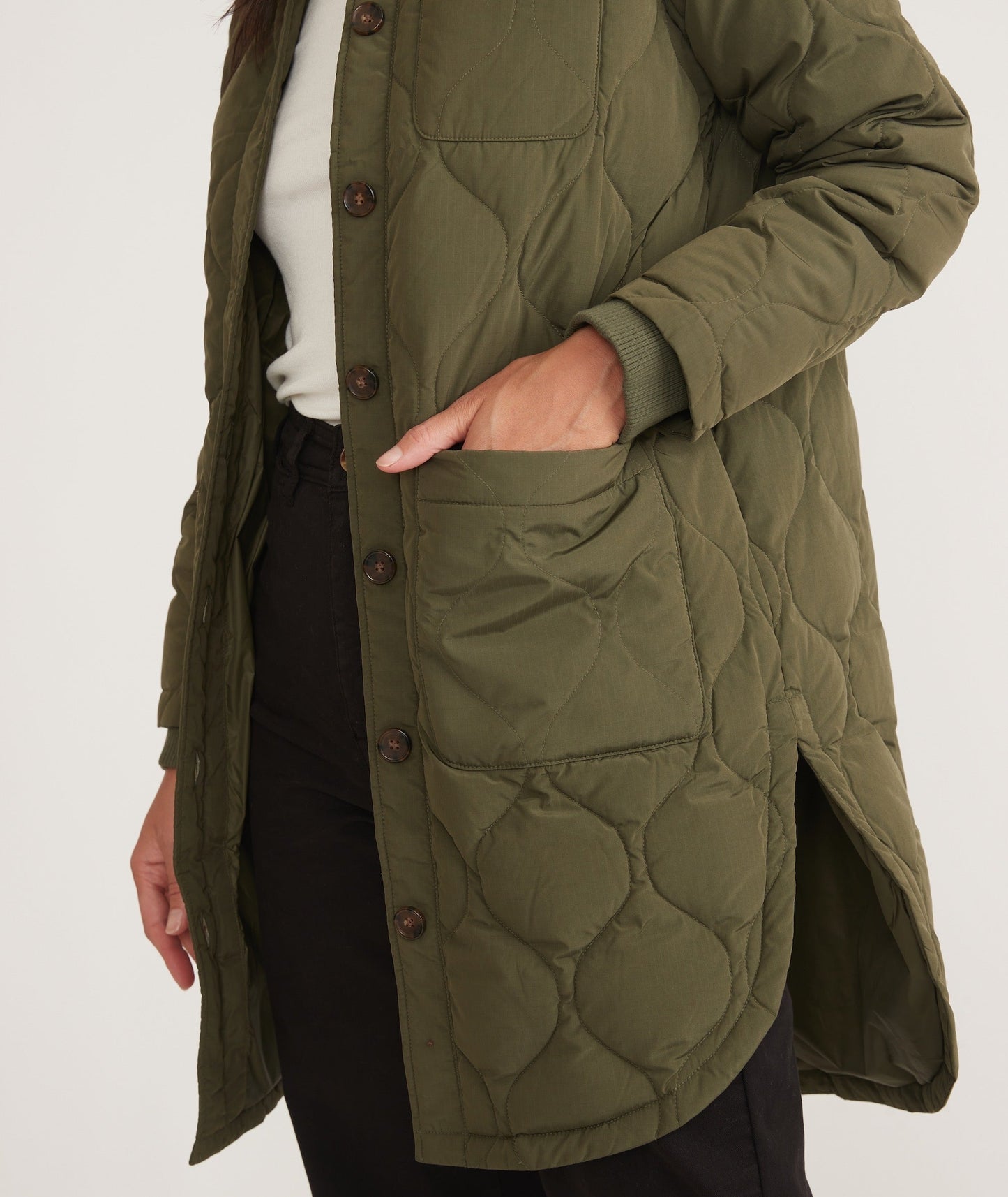 Elsie Longline Coat