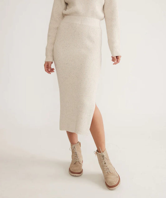 Isla Ribbed Sweater Skirt