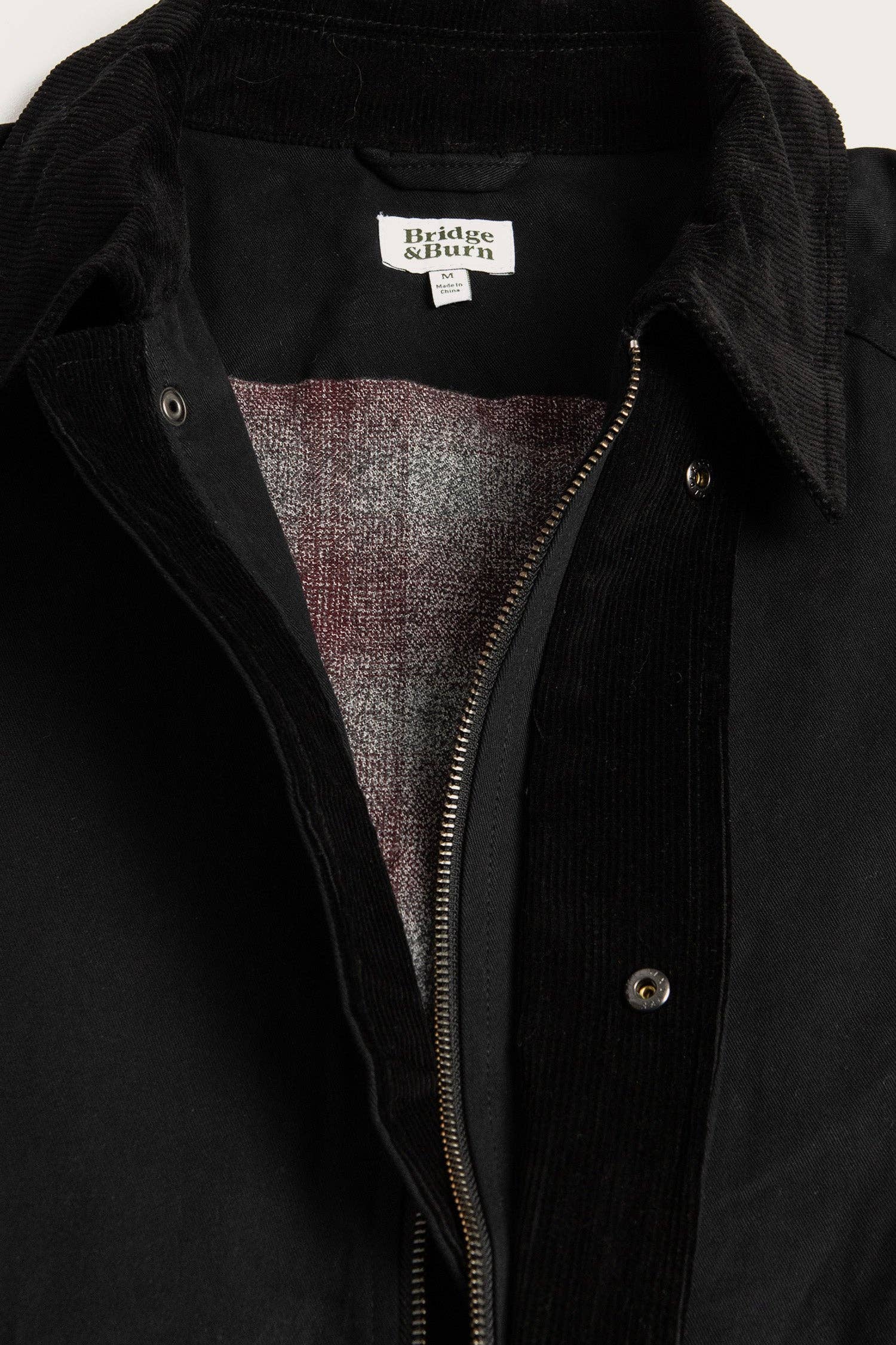 Dorset Barn Jacket / Black Canvas