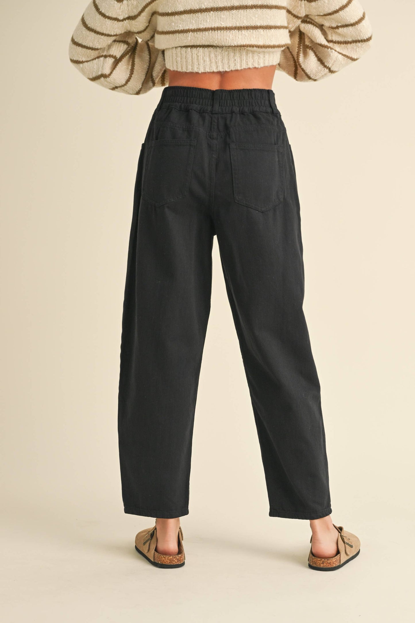 Cotton Barrel Pants