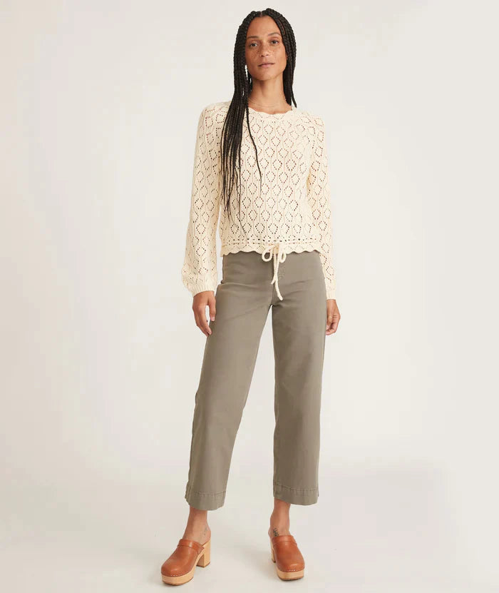 Bridget Slim Wide Leg Crop