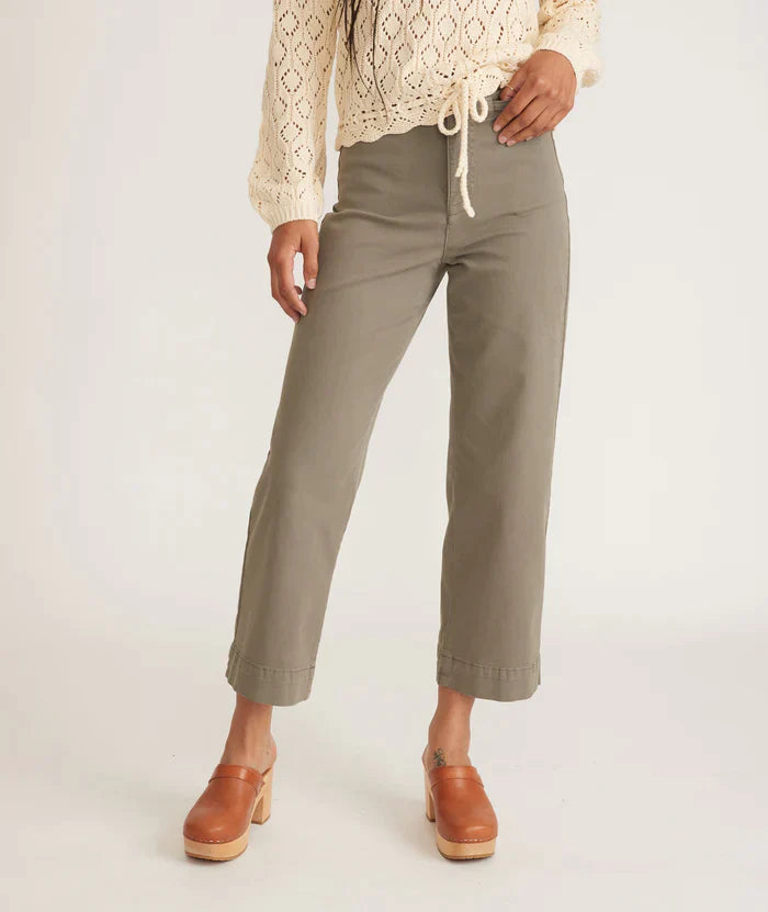 Bridget Slim Wide Leg Crop