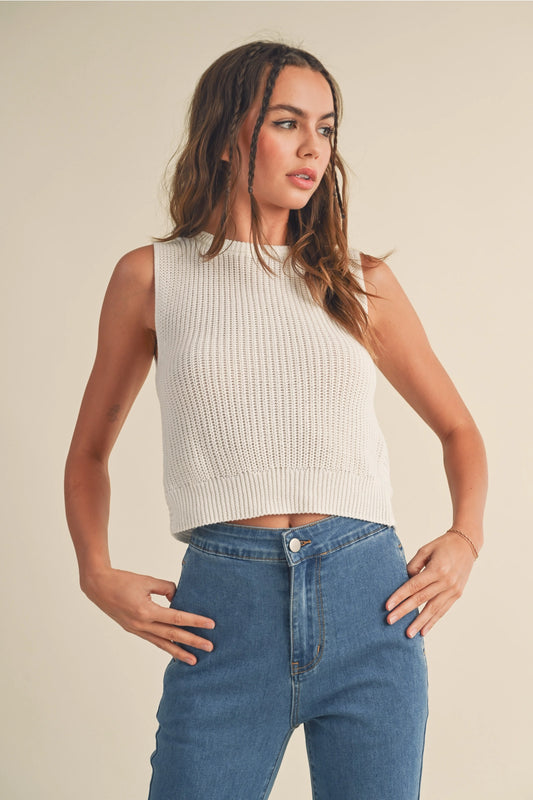 Twisted Knit Top