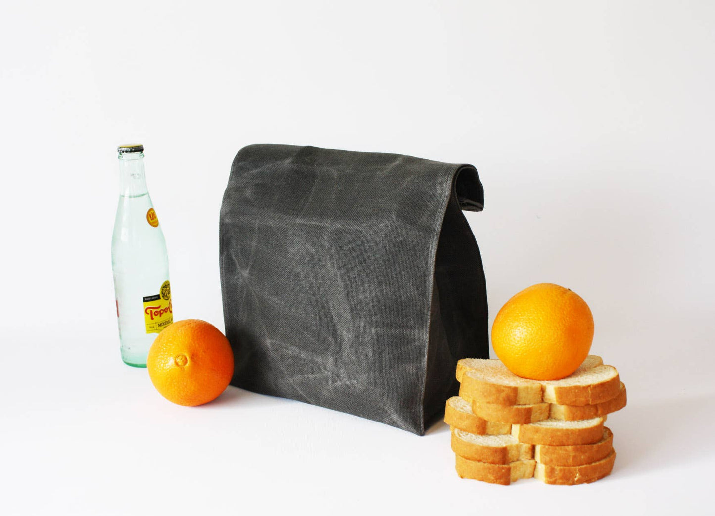 Waxed Canvas Lunch Bag