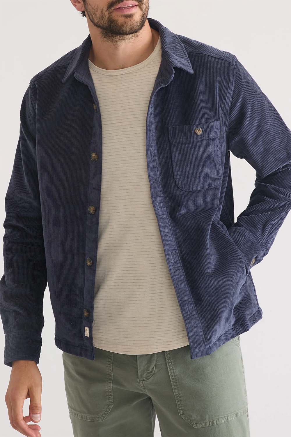 Max Broken In Corduroy Overshirt